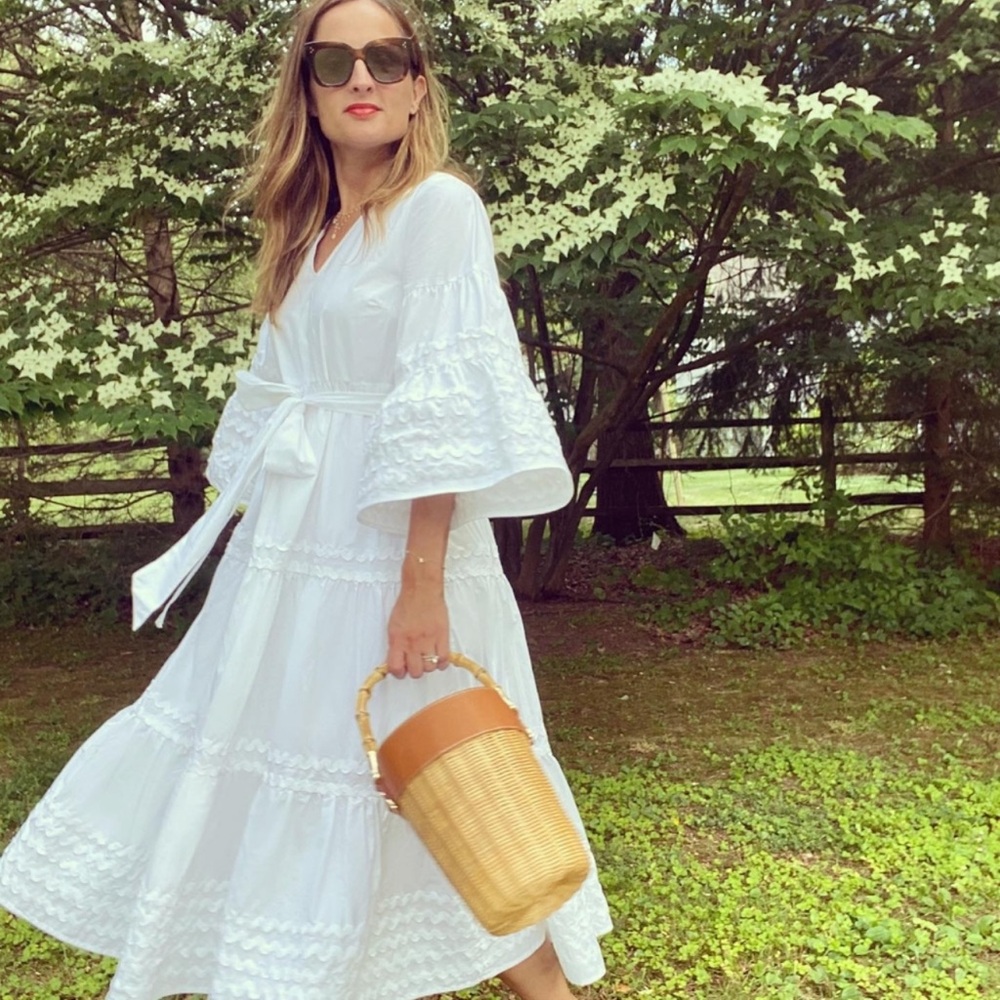 Lisa Marie Fernandez target Ric Rac White Dress